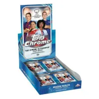 Soccer Cards 25-26 Chrome Women's Champions League Hobby Box