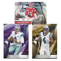2025 Topps Chrome Black Football NFL Cards