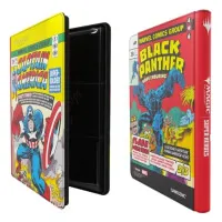 MTG Marvel Super Heroes Zip-Up 18-Pocket Card Album: Captain America, Black Panther