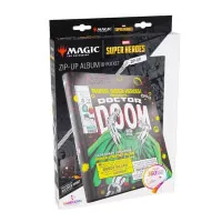 MTG Marvel Super Heroes Zip-Up 18-Pocket Doctor Doom Card Album