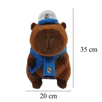 Real Madrid Capybara Plush Toy - 35 cm