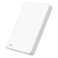 Ultimate Guard Zipfolio 360 18-Pocket Xenoskin Card Album - White