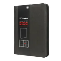 UltraPro 9-Pocket Zippered Premium PRO-Binder - Black