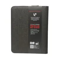 UltraPro 9-Pocket Zippered Premium PRO-Binder - Black
