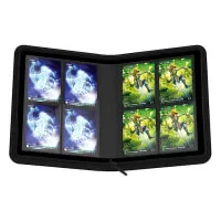 Card Album Ultimate Guard 4-Pocket ZipFolio XenoSkin Black