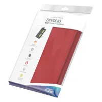 Card Binder Ultimate Guard 4-Pocket ZipFolio XenoSkin Red