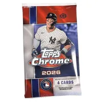 2026 Topps Chrome Baseball Hobby Pack