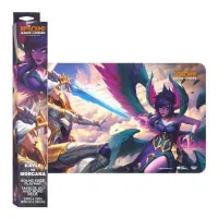 League of Legends Vendetta TCG playmat - Kayle vs. Morgana