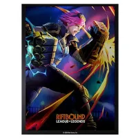 League of Legends Vendetta Art Sleeves: Vi vs. Jinx
