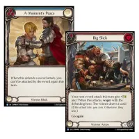 Flesh and Blood TCG Mastery Pack Warrior Cards