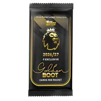 2026-27 Topps Flagship Premier League Golden Boot Soccer Card Pack