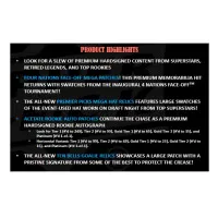 NHL 25-26 Upper Deck Premier Hockey Cards - Contents