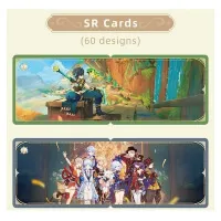 26 Letogoods Genshin Impact Glowing Travelogue Journey of Light Cards